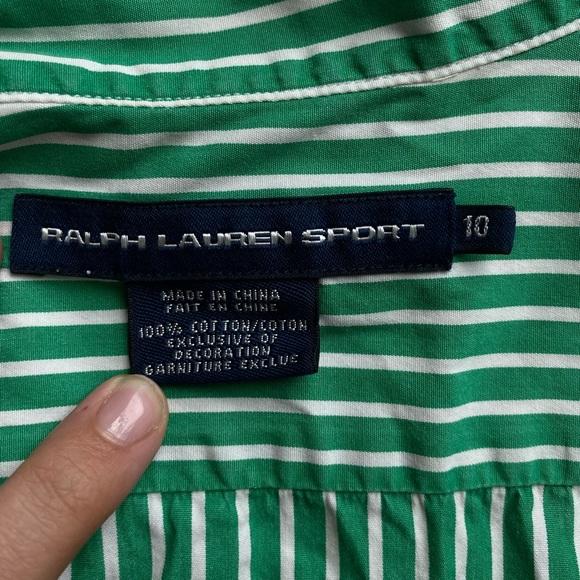 Ralph Lauren Sport Upcycled Women’s button down - Picture 2 of 3